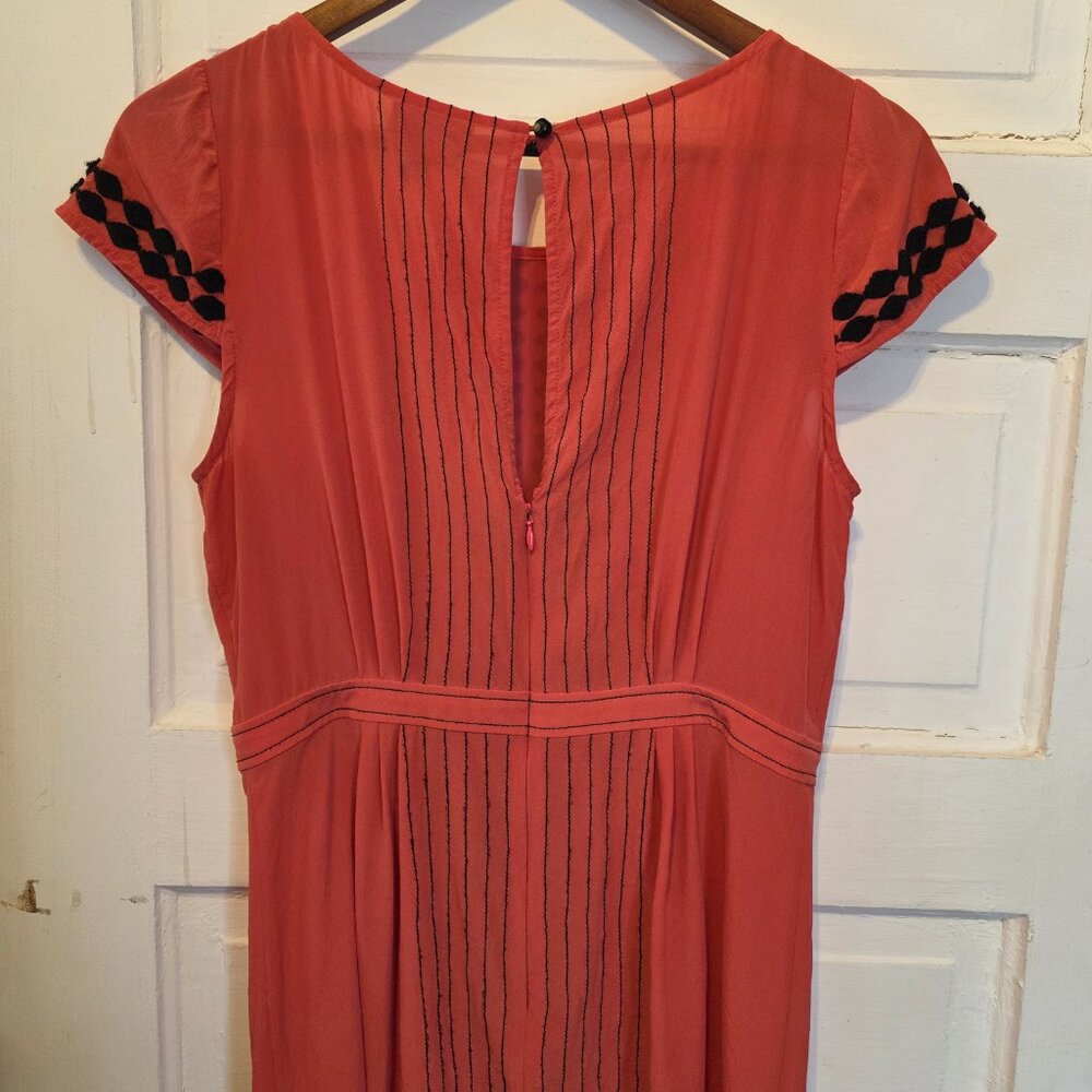 Plenty by Tracy Reese Dress 100% Silk Size 8 - Picture 2 of 9